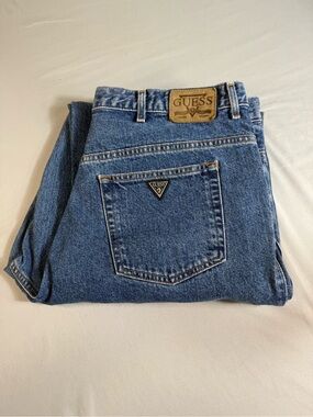 Vintage GUESS Pascal Fit Jeans Men’s 40x34 Fits 38x34 Tapered USA